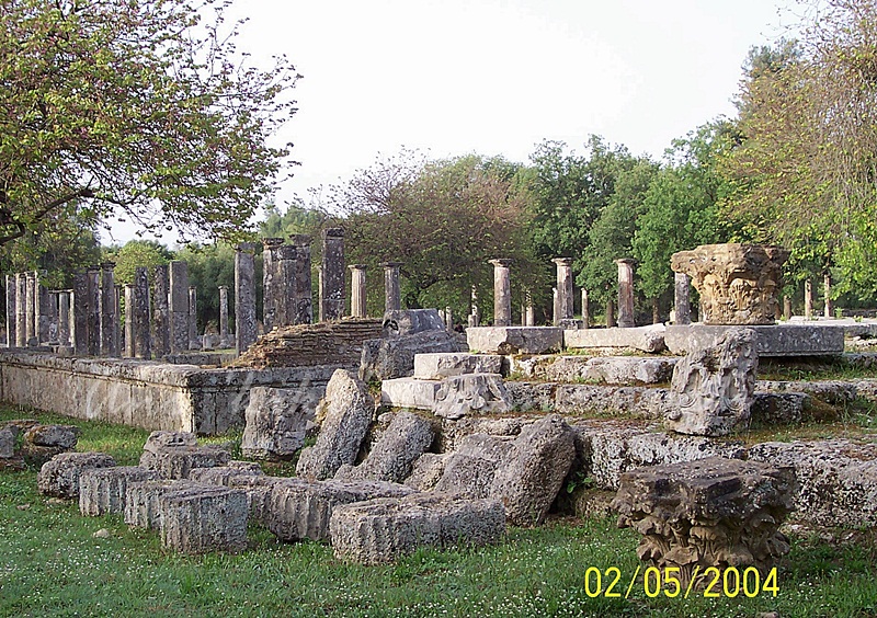 site of the Olympic Games in classical times