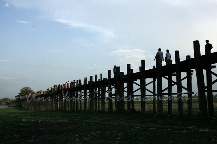 u beins bridge the world:s longest teak bridge