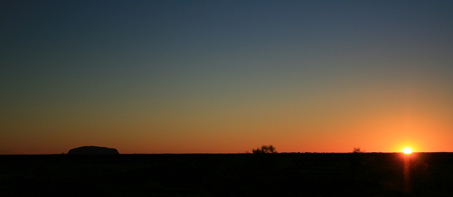 ayers rock-sunrise