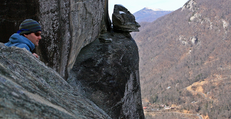devil's head, chimney rock park,nc