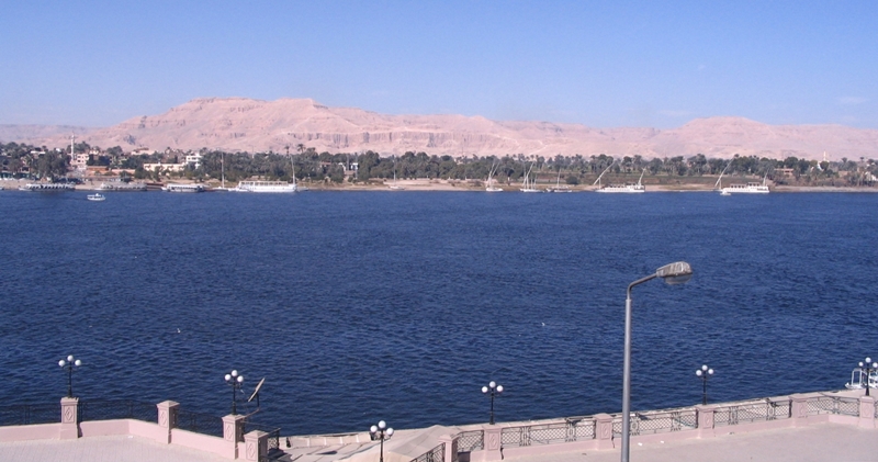 west bank seen from balcony of my room