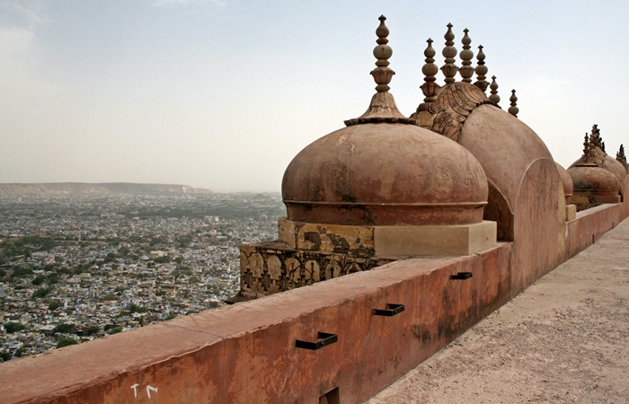 jaipur seen from nahargarh fort