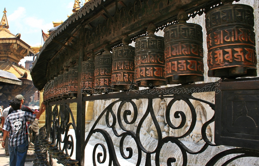 prayer wheels