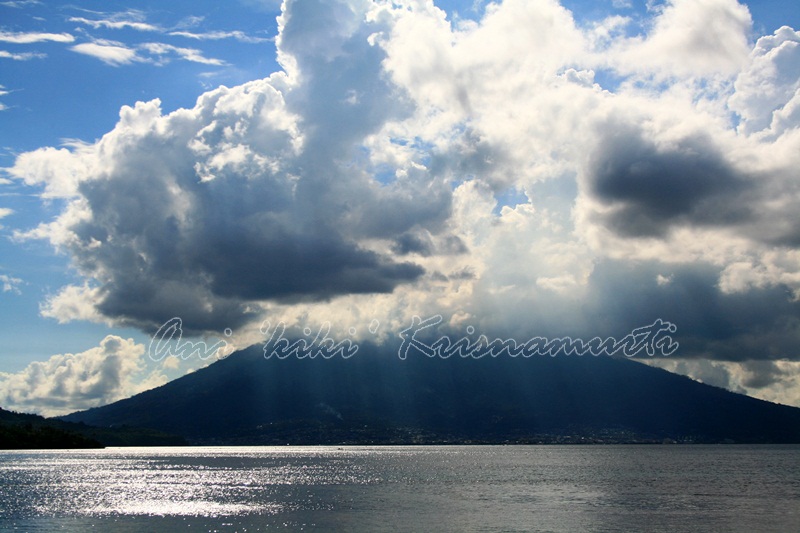 gamalama mt- seen from tidore