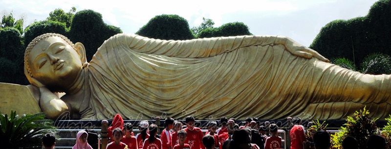 mojokerto, sleeping buddha