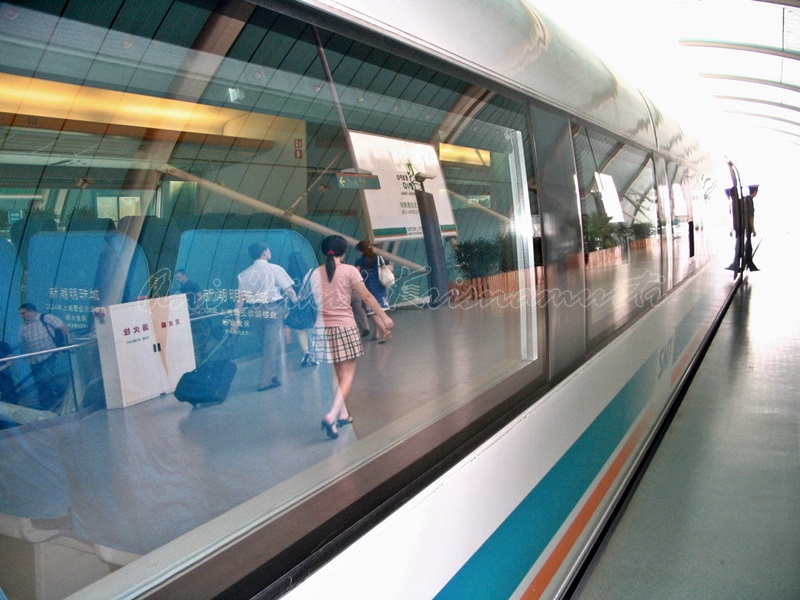 shanghai maglev train, china