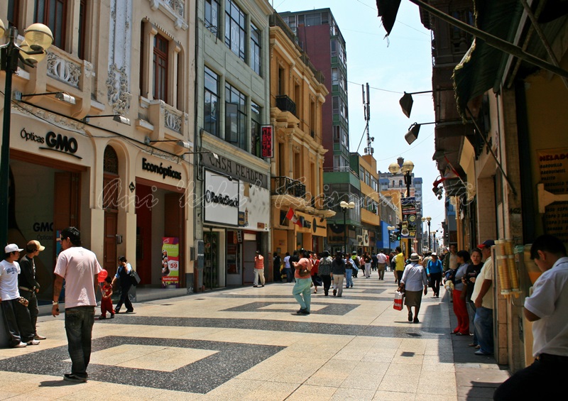 jiron de la union, lima, peru