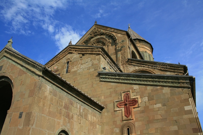 Svetitskhoveli cathedral, mtskheta, georgia