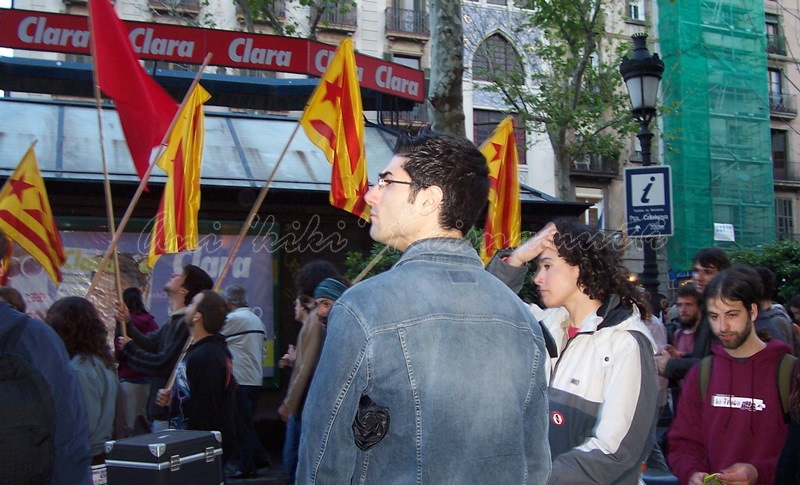 la rambla, barcelona, spain