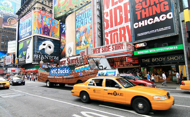 taxi, new york, US
